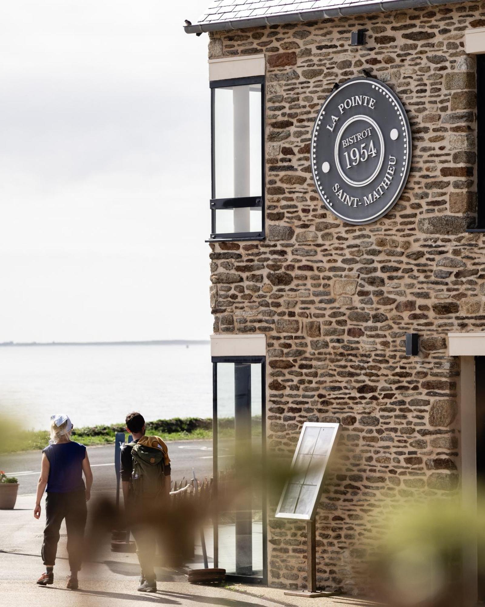 Hostellerie De La Pointe Saint-Mathieu - Spa & Restaurant Plougonvelin Eksteriør bilde