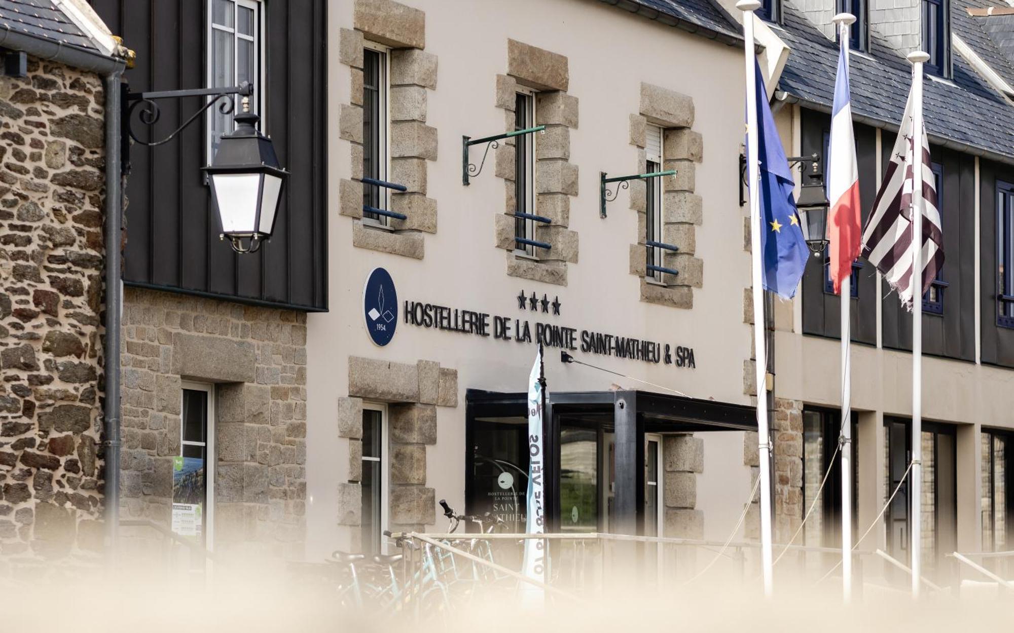 Hostellerie De La Pointe Saint-Mathieu - Spa & Restaurant Plougonvelin Eksteriør bilde
