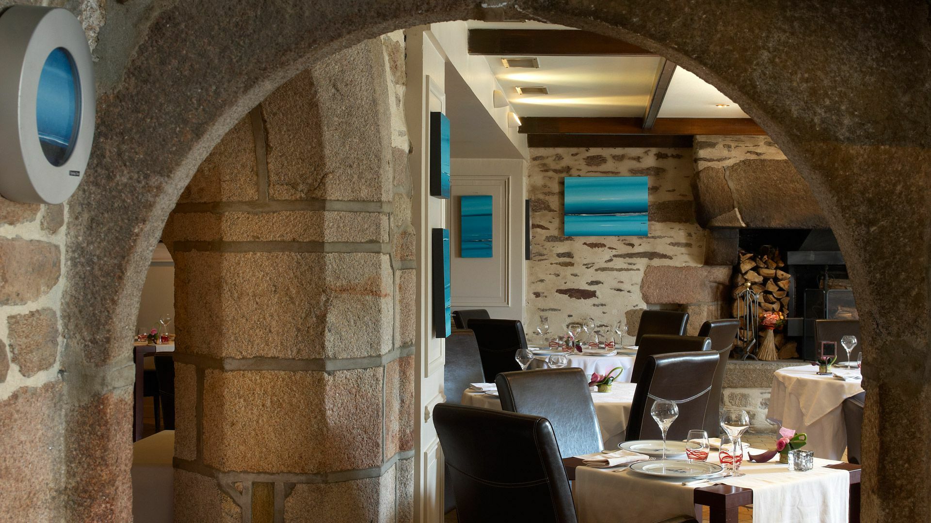 Hostellerie De La Pointe Saint-Mathieu - Spa & Restaurant Plougonvelin Eksteriør bilde